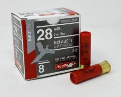 Aguila Field 28 Gauge 2.75" 3/4 oz 8 Shot 25 Bx/ 20 Cs - 1CHB2878 Aguila Field 28 Gauge 2.75" 3/4 oz 8 Shot 25 Bx/ 20 Cs - 1CHB2878