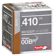 Aguila Target  410 Gauge Ammo  2.50" 1/2 oz 00 Buck 25rd box