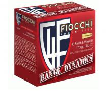 Fiocchi 40ARD100 Range Dynamics Pistol 40 S&W 170 gr Full Metal Jacket Truncated-Cone (TCFMJ) 100 Per Box - 514 Fiocchi 40ARD100 Range Dynamics Pistol 40 S&W 170 gr Full Metal Jacket Truncated-Cone (TCFMJ) 100 Per Box - 514
