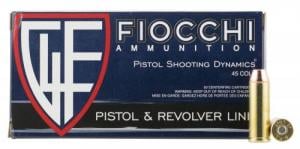 Fiocchi Shooting Dynamics 45LC 225gr Copper Metal Jacket Flat Point 50rd box - 45LCCMJ Fiocchi Shooting Dynamics 45LC 225gr Copper Metal Jacket Flat Point 50rd box - 45LCCMJ