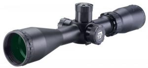 Konus KonusPro EVO 3-12x 50mm Blue / Red Engraved 30 / 30 Floating Cross Reticle Rifle Scope