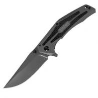 Kershaw 8300 DuoJet Folder 3.25" 8Cr14MoV Stainless Steel TiCN Gray Clip Point Stainless Steel TiCN Gray - 280
