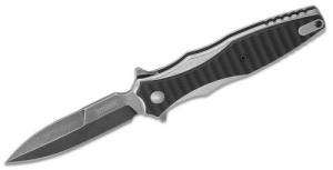 Kershaw 1559 Decimus Folder 3.25" 8Cr13MoV Stainless Steel Black Oxide Spear Point Stainless Steel Black Oxide - 280