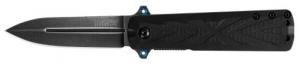 Kershaw Barstow 3" Spear Point Plain Black Oxide 8Cr13MoV SS FRN Black Handle Folding - 3960 Kershaw Barstow 3" Spear Point Plain Black Oxide 8Cr13MoV SS FRN Black Handle Folding - 3960