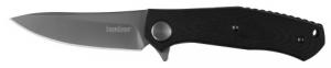 Kershaw 4020 Concierge 3.25" Folding Drop Point Plain Gray TiCN 8Cr13MoV SS Blade Black G10 Handle Includes Pocket Clip - 280 Kershaw 4020 Concierge 3.25" Folding Drop Point Plain Gray TiCN 8Cr13MoV SS Blade Black G10 Handle Includes Pocket Clip - 280