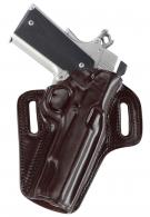 Galco Concealable Black Leather Belt 1911 4" Right Hand - CON666B