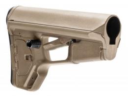 Magpul ACS-L Carbine Stock Flat Dark Earth Synthetic for AR15/M16/M4 with Mil-Spec Tube - MAG378-FDE Magpul ACS-L Carbine Stock Flat Dark Earth Synthetic for AR15/M16/M4 with Mil-Spec Tube - MAG378-FDE
