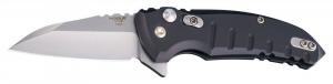 Hogue X1 Microflip 2.75" Wharncliffe Plain CPM 154 Stainless Steel Black Anodized Aluminum Handle Folding - 24160 Hogue X1 Microflip 2.75" Wharncliffe Plain CPM 154 Stainless Steel Black Anodized Aluminum Handle Folding - 24160