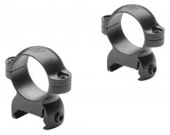 Leupold LRW Ring Set 1" Diam Medium Steel Black Matte