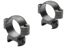Leupold LRW Ring Set 30mm Diam High Steel Black Matte