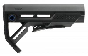 Strike SIVIPERESMOD Viper Mil-Spec Buttstock Polymer Black/Blue - VIPERESMOD1BKBLU
