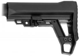 Aim Sports Advanced Modular Stock 6 Position Black Synthetic for AR15/M4 - ARAMSOL