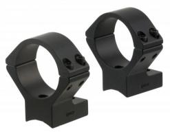 Talley Light Weight Ring/Base Combo High 2-Piece Base/Rings For Browning X-Bolt Black Matte Anodized Finish 30mm Diameter - 750735