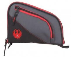 Allen Ruger Tucson Handgun Case Fits Guns Up To 8" Black, Gray w/Red Trim Handgun Knit