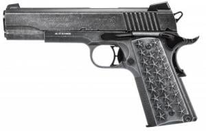Sig Sauer Airguns 1911 We The People Air Pistol CO2 177 BB 17 Distressed Gray Frame Distressed Aluminum Grip - AIR1911WTP Sig Sauer Airguns 1911 We The People Air Pistol CO2 177 BB 17 Distressed Gray Frame Distressed Aluminum Grip - AIR1911WTP