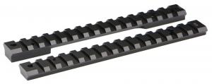 Warne Mountain Tech Browning X-Bolt Rifle Long Action Black Hardcoat Anodized 20 MOA - 764220MOA