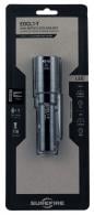 Surefire Everyday Carry 1 Dual-Output White LED 5/500 Lumens CR123A Lithium Battery Black Aluminum Body - EDCL1T Surefire Everyday Carry 1 Dual-Output White LED 5/500 Lumens CR123A Lithium Battery Black Aluminum Body - EDCL1T