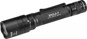 Surefire Everyday Carry 2 Dual-Output 5/1200 Lumens LED Aluminum Black CR123A Lithium - EDCL2T