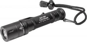 Surefire Tactician Dual-Output White LED 5/800 Lumens CR123A Lithium (2) Battery Black Aluminum - E2TMV