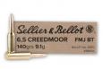 Sellier & Bellot  6.5 CRD 140gr Full Metal Jacket Boat-Tail  20rd box