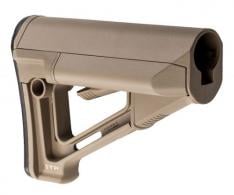 Magpul STR Carbine Stock Flat Dark Earth Synthetic for AR15/M16/M4 with Mil-Spec Tube - MAG470-FDE Magpul STR Carbine Stock Flat Dark Earth Synthetic for AR15/M16/M4 with Mil-Spec Tube - MAG470-FDE