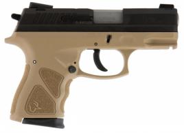 Taurus TH9c 9mm Single/Double Action 3.54 13+1/17+1 Flat Dark Earth - 1TH9C031T Taurus TH9c 9mm Single/Double Action 3.54 13+1/17+1 Flat Dark Earth - 1TH9C031T
