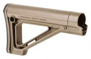 Magpul MOE Carbine Stock Fixed Flat Dark Earth Synthetic for AR15/M16/M4 with Mil-Spec Tubes - MAG480-FDE