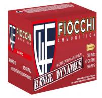 Fiocchi Range Dynamics .380 ACP 95 GR FMJ 200/bx - 380ARD