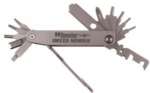 Wheeler Delta Series Compact Multi-Tool Silver Stainless Steel Folding AR-Platform
