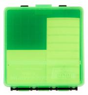 MTM P100916T Case-Gard P-100 Multi-Caliber Handgun Clear Green Polypropylene 100rd - P-100-9-16T MTM P100916T Case-Gard P-100 Multi-Caliber Handgun Clear Green Polypropylene 100rd - P-100-9-16T
