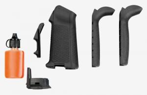 Magpul MIAD Type 2 Gen 1.1 Grip Kit Polymer Aggressive Textured Black for AR Platform - MAG521-BLK
