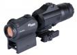 Sig Sauer Electro-Optics Romeo5 Combo 3x 20mm Obj 2 MOA Red Dot Black CR2032 Lithium (2) - SORJ53101