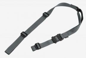 Magpul MS1 Sling 1.25" W x 48"- 60" L Adjustable Two-Point Gray Nylon Webbing for Rifle - MAG513-GRY Magpul MS1 Sling 1.25" W x 48"- 60" L Adjustable Two-Point Gray Nylon Webbing for Rifle - MAG513-GRY