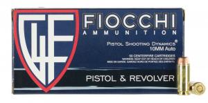 Fiocchi Shooting Dynamics 10mm 180gr Full Metal Jacket Truncated-Cone 50rd box - 10AP Fiocchi Shooting Dynamics 10mm 180gr Full Metal Jacket Truncated-Cone 50rd box - 10AP