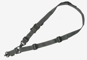Magpul MS3 Single QD Sling GEN2 1.25" W Adjustable One-Two Point Gray Nylon Webbing for Rifle