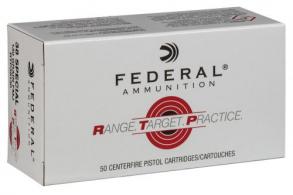 Federal Range and Target 38 Special 130 gr Full Metal Jacket 50rd box - RTP38130