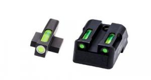 Hi-Viz LiteWave H3 Kimber 1911 Fixed Set Green Tritium Handgun Sight - KBN321 Hi-Viz LiteWave H3 Kimber 1911 Fixed Set Green Tritium Handgun Sight - KBN321