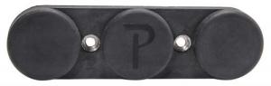 Pachmayr Gun Storage Magnet Pac-Mag Handguns/Rifles/Shotguns Overmolded Rubber Black - 03190