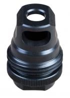 SilencerCo ASR Single Port 30 Caliber Muzzle Brake 5/8"-24 tpi Black Steel