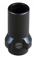 SilencerCo 3-Lug Muzzle Device 9mm Luger 1/2x36" Threads Black Steel - AC2607 SilencerCo 3-Lug Muzzle Device 9mm Luger 1/2x36" Threads Black Steel - AC2607