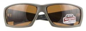 Pyramex Venture Gear Tactical Overwatch Shooting/Sporting Glasses Bronze Lens OD Green Frame
