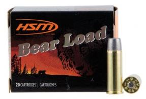 HSM Bear Load 44 Rem Mag 305 gr Wide Flat Nose (WFN) 20 Bx/ 20 Cs - 44M15N20