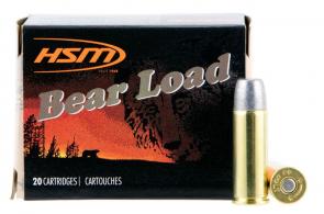 HSM Bear Load 45 Colt (LC) +P 325 gr Wide Flat Nose (WFN) 20 Bx/ 20 Cs - 45C7N20 HSM Bear Load 45 Colt (LC) +P 325 gr Wide Flat Nose (WFN) 20 Bx/ 20 Cs - 45C7N20