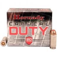 HORNADY CRITICAL DUTY 10MM 175 GR 20RD BOX - 91256 HORNADY CRITICAL DUTY 10MM 175 GR 20RD BOX - 91256