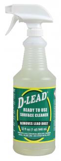 ESCA Tech D-Lead Surface Cleaner 32 oz Trigger Spray 12 Per Case - 331PDRT12