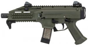 CZ Scorpion EVO 3 OD Green 7.7" 9mm Pistol - 01355