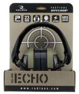Radians Tactical Diffusor Electronic Muff Polymer 23 dB Over the Head Tan Ear Cups w/Black Band - CSE10BX Radians Tactical Diffusor Electronic Muff Polymer 23 dB Over the Head Tan Ear Cups w/Black Band - CSE10BX