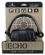 Radians Tactical 432EHP Electronic Muff Polymer 26 dB Over the Head Black - CSE20BX Radians Tactical 432EHP Electronic Muff Polymer 26 dB Over the Head Black - CSE20BX