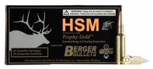 HSM Trophy Gold 6.5 Creedmoor 130 gr Match Hunting Very Low Drag 20 Bx/ 10 Cs - 65CRD130VLD HSM Trophy Gold 6.5 Creedmoor 130 gr Match Hunting Very Low Drag 20 Bx/ 10 Cs - 65CRD130VLD