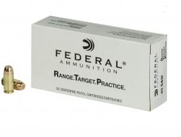 Federal Range and Target 40 S&W 180 GR Full Metal Jacket 50 Bx/ 20 Cs - RTP40180 Federal Range and Target 40 S&W 180 GR Full Metal Jacket 50 Bx/ 20 Cs - RTP40180